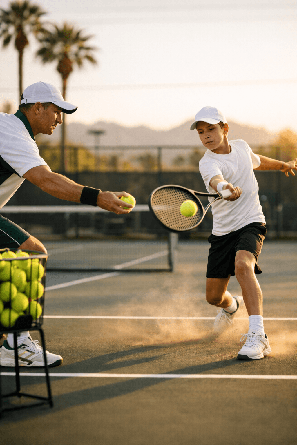 European tennis coaching philosophy in Gilbert