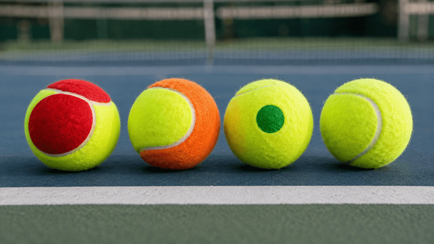 Red, Orange, or Green? Understanding Tennis Ball Colors for Junior Players